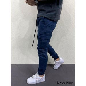 Cargobroek Streetwear Zakken Jongens Mannen Jogger Broek Hip Hop Joggingbroek Joggers Broek Tactische Heren Broek Cargo Harembroek Mannen Kleding - W34