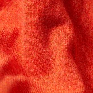 Osborne Knitwear Trui met V hals - Sweater heren in Lamswol - Pullover Heren - Inferno - S