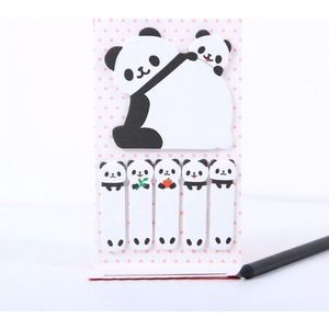 memo blaadjes Panda zelfklevende notes