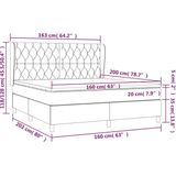 VidaXL-Boxspring-met-matra - tof-lichtgrijs-160x200-cm