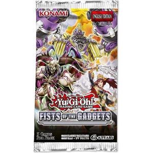 TCG Booster Pack Fists Of The Gadgets Yu-Gi-Oh Trading Card Game YU-GI-OH