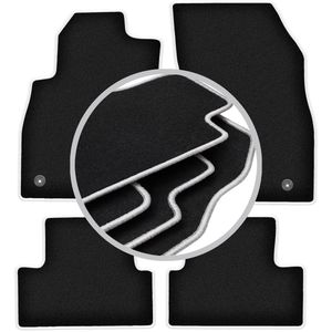 CARLUX-SILVER automatten voor: Opel Astra J hatchback, sedan, stationwagen, sports tourer (2009-2015)