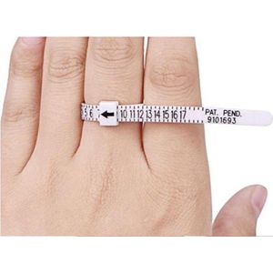 Ringmeter (US maat)| Vinger opmeten - Ringmaat