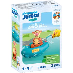 PLAYMOBIL Junior & Disney: Teigetjes opblaasbare boottocht - 71704