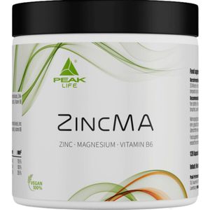 Peak Zinc MA (120 vcaps) Unflavoured - Vitaminen, mineralen & gezondheid - Vitaminen & Mineralen Complex