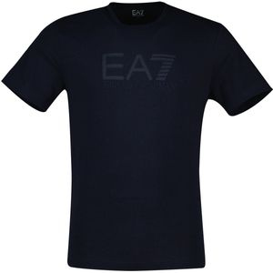 Ea7 Emporio Armani 7m000899_af10373 T-shirt Met Korte Mouwen Blauw XL Man