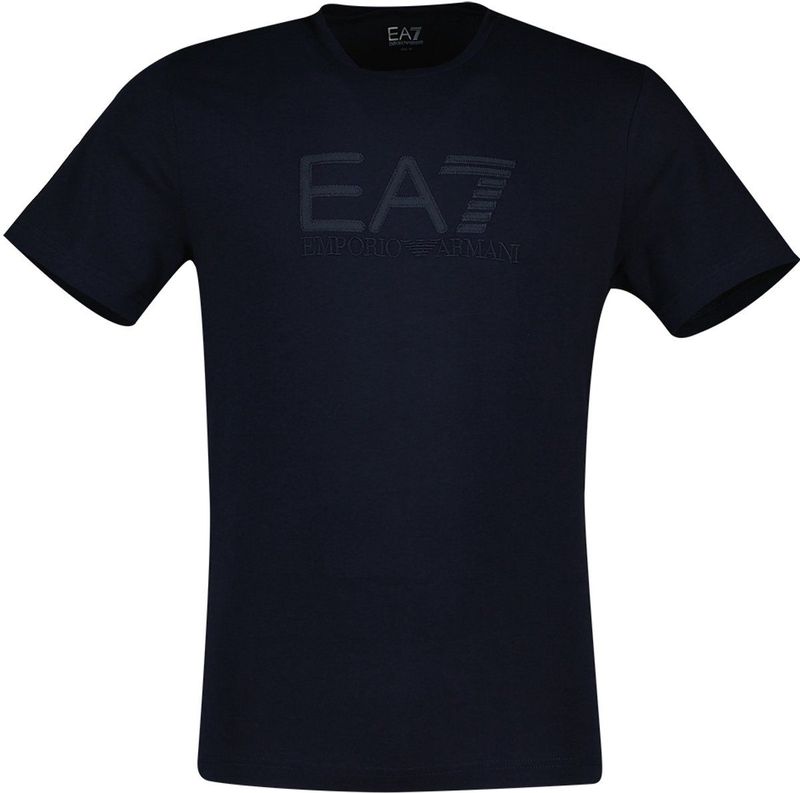 Ea7 Emporio Armani 7m000899_af10373 T-shirt Met Korte Mouwen Blauw XL Man