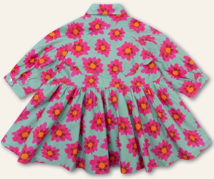 Oilily - Djuliette dress - Groen - 110/5yr