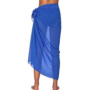 Dames Strandwrap Sarong Chiffon Cover-Up voor de Zomer