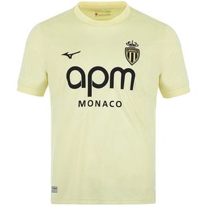 Mizuno - AS Monaco 25/26 - Derde T-shirt - Geel - Korte Mouwen