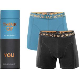 Muchachomalo - Heren - 2-Pack Gifttubes Think of You Boxershorts - Multicolor - M