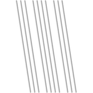 Allecto Plus - RVS buizen 2 mm x 200 mm 304 - 10 stuks - DIY handwerk modelvliegtuig modelboot modelauto