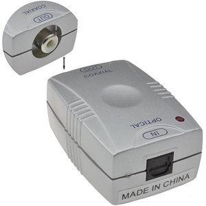 Optische TOS Toslink naar RCA Coax converter Profile