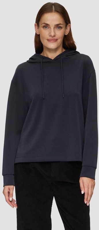 s.Oliver - Sweatshirt - Navy - Sweatstof - Capuchon