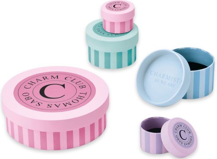 Thomas Sabo - CC1286-643-11 - Charm-hanger - Zwart - Charm Club