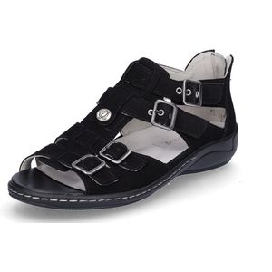 Waldläufer damessandaal Hilena zwart 8