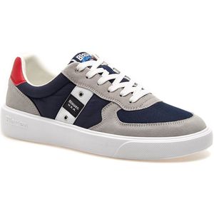Blauer - Sportsneakers - Blauw - Polyesterleer/Polyethyleen
