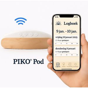 Wick Wings - Piko Pod - White Noise - Slaap tracking - Huil detectie - Monitoring - Responsive - Baby Slapen - Geboorte