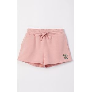 Woody short meisjes/dames - lichtroze - SLOW-SLQ-K/446 - maat S