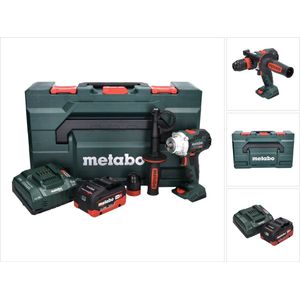Metabo BS 18 LTX BL Q I Accuboormachine 18 V 130 Nm borstelloos + 1x oplaadbare accu 5,5 Ah + lader + metaBOX