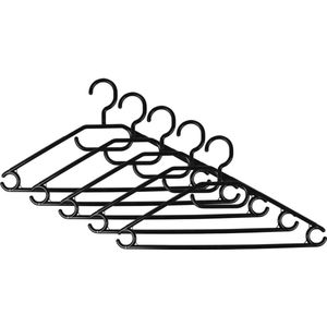 Benson Kledinghangers - 15x stuks - kunststof - 40 cm - 360° draaibare haak - kledingkast inruimen