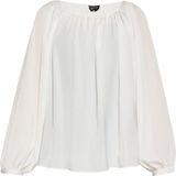 usha - Blouse - Zacht - Elegante Blouse met Lange Mouwen
