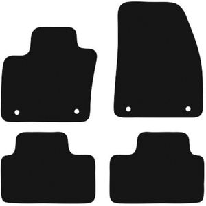 BASIC zwarte veloursmatten voor: Volvo XC40 crossover (2017-)
