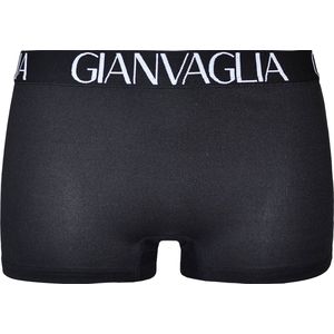 Dames shorts 3 pack Gianvaglia effen zwart XXL