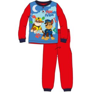 PAW Patrol Pyjama - Fleece - Rood - Maat 110/116