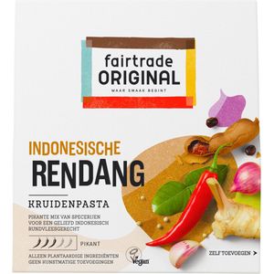 Fairtrade Original Boemboe Rendang - 6 x 75 gr - Voordeelverpakking