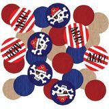 Amscan Confetti Pirates Jongens 14 Gram Papier Blauw/rood/wit