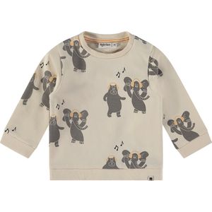 Babyface baby boys sweatshirt Jongens Trui - cream - Maat 62
