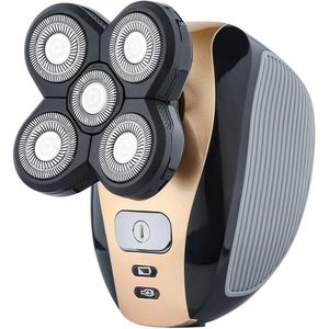 Bodybite - Multifunctionele Baardtrimmer - Hoofd Scheerapparaat - Precisietrimmer - Contouren en Lijnen - 7-in-1 - Trimmer Mannen - (9x5x4cm) - GRUMKO