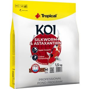 Tropical Koi Zijderups & Astaxanthine - 5Liter / 1,5kg - Koivoer