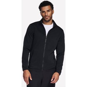 SKECHERS Heren Active Walk Sweater 2XL - Duurzaam Zwart Comfort voor Actieve Mannen