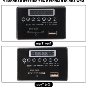 Allecto Plus - MP3-module USB Bluetooth met afstandsbediening en FM radio (zwart) - Voor in de auto, DC12V.