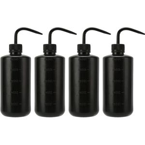 Lash Water Bottle Squeezer Gebogen Tuit Tattoo Gieter 500ml - Medisch Lab Tattoo Supplies .