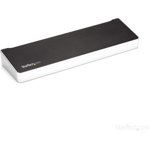 StarTech.com 4K USB-C Dock, Triple UHD 4K Monitor Docking Station, Mac & Windows, HDMI & DisplayPort, 100W, 5x USB 5Gbps Hub