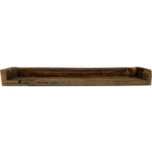Wandplank - gerecycled hout - houten wandplank - by Mooss - breedte 45 cm