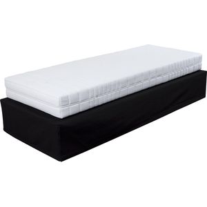 Bed Box Wonen - Boxtwin - Met Matrassen - 90x210 - onderschuifbed