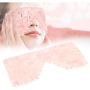 Koelend Jade Slaapmasker - Oogmasker voor Koude Therapie en Ontspanning