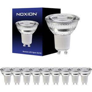 Voordeelpak 10x Noxion LED Spot GU10 PAR16 2.4W 230lm 36D - 827 Zeer Warm Wit | Vervangt 35W.