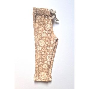 Cappuccino baby leggings - Vintage floral | Leggings & Broekjes | PETITE EvelinaApparel