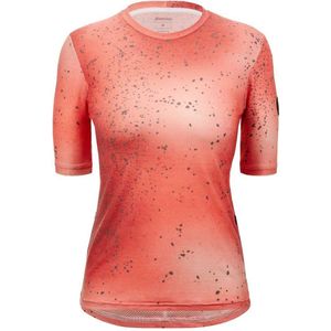 Santini Fango Delta T-shirt Met Korte Mouwen Roze S Vrouw