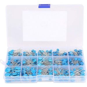 100pF-10000pF 15 Value 3KV Ceramic Capacitor Kit - High Voltage Assortment Pack 450 - HTML Content .