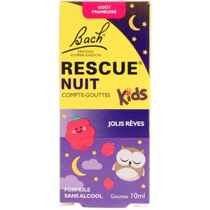 Rescue Bach Kids Nachtdruppelaar Framboos 10 ml