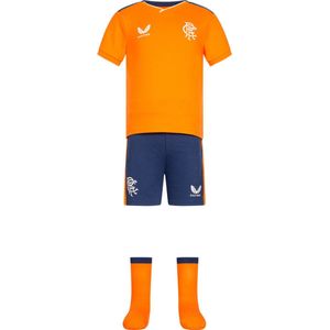 Rangers FC FC CASTORE Baby's / Baby Voetbaltenue -ORANJE - Maat 80
