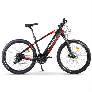 Urbanbiker Dakota | Elektrische fiets Bergen | Autonomie 200KM | 27,5