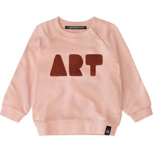 Your Wishes Art Sweater - Trui - Roze - Lange mouwen - Meisje - Maat: 74/80