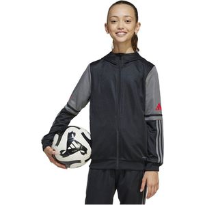 Adidas - Squadra 25 - Sweatshirt - Zwart - Met Rits